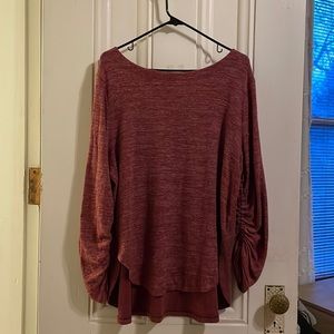 GUC Saturday Sunday Bu Anthropologie Eggplant Color Tunic Women’s Large